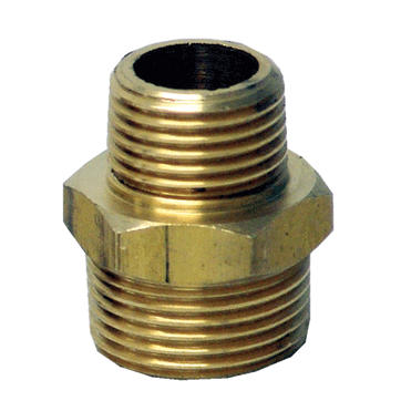 3/4" X 1/2" BRASS MALE PIPE REDUCER: Prosperity Tool, Inc.