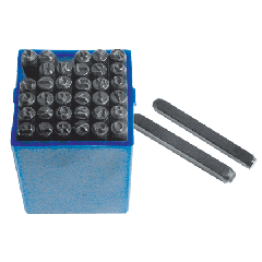 36 PIECE 5/32" LETTER & NUMBER STAMP KIT