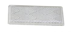 3-3/8" WHITE REFLECTOR