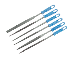 6 PIECE 6'' NEEDLE FILE SET