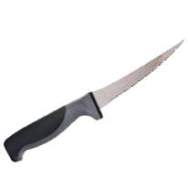 6 SERRATED SURGICAL STAINLESS STEEL FISHING KNIFE: Prosperity