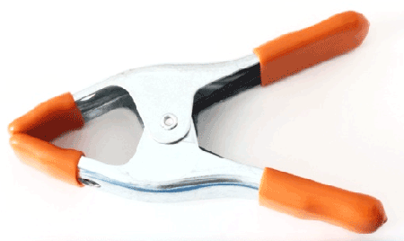 metal clamps
