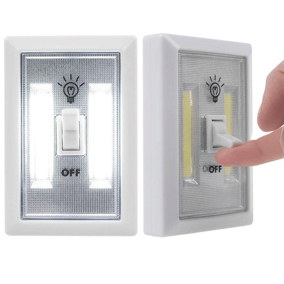 led wall light with switch