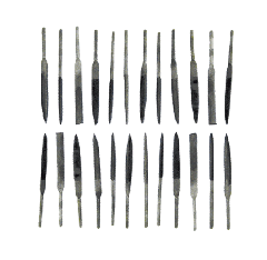 24-PC 4'' NEEDLE FILE SET
