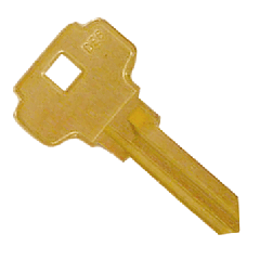 100 PIECE BRASS KEY BLANK PACK