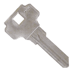 100 PIECE SILVER KEY BLANK PACK