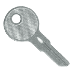 100 PIECE SILVER KEY BLANK PACK