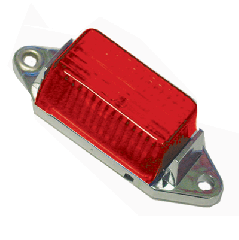 1" X 1 3/4" RED MINI MARKER LIGHT