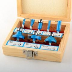 8pc Router Bit Set