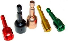 5PC COLORED MAGNETIC NUT SETTER