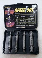 4PC DAMAGED SCREW EXTRACTOR