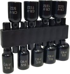 9PC MAGNETIC NUT SETTER SET