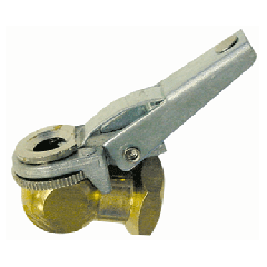 BRASS AIR CHUCK w/CLIP