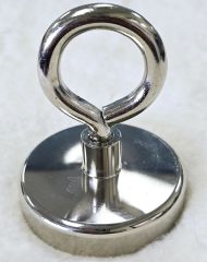 3" NEODYMIUM MAGNET W/EYE SCREW