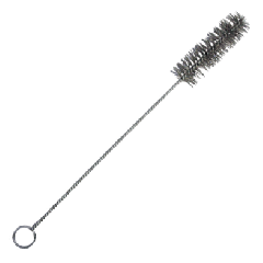 10 PIECE 9" X 3/8" STAINLESS STEEL TUBE BRUSH SET