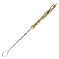 10 PIECE 9" X 3/8" BRASS TUBE BRUSH SET