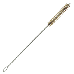 10 PIECE 16" X 3/4" BRASS TUBE BRUSH SET