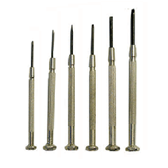 6 PIECE SLOT PRECISION SCREWDRIVER SET