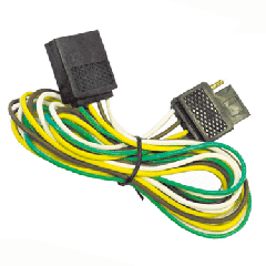 120" 4-WAY TRAILER WIRE W/PLUGS